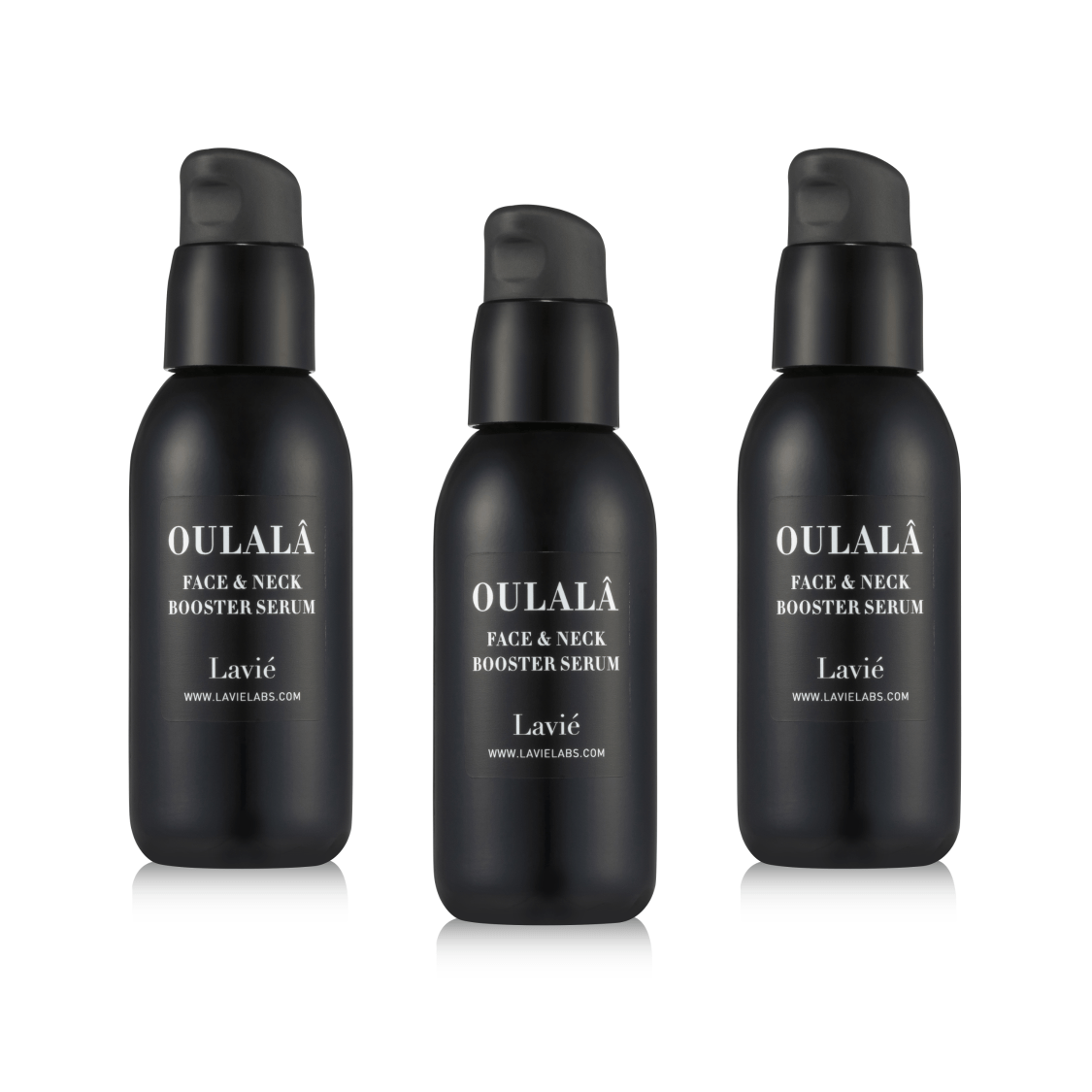 Oulala Face and Neck Booster Serum Black Bottle (Bundle)