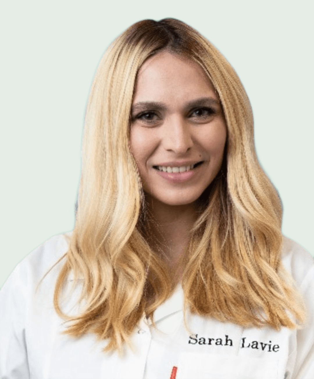 Sarah Lavie, biotechnologist and founder of Lavié Labs