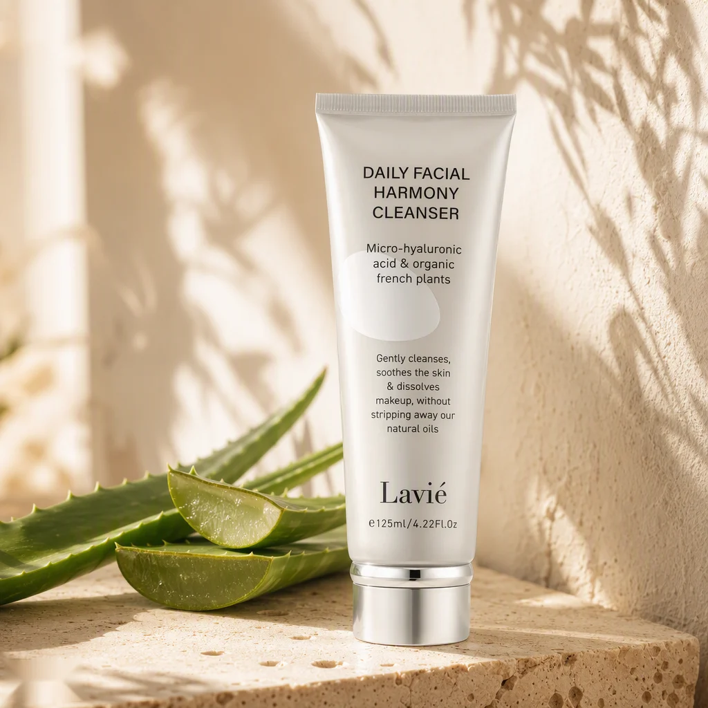 Harmony daily facial cleanser for all skin types by Lavié Labs
