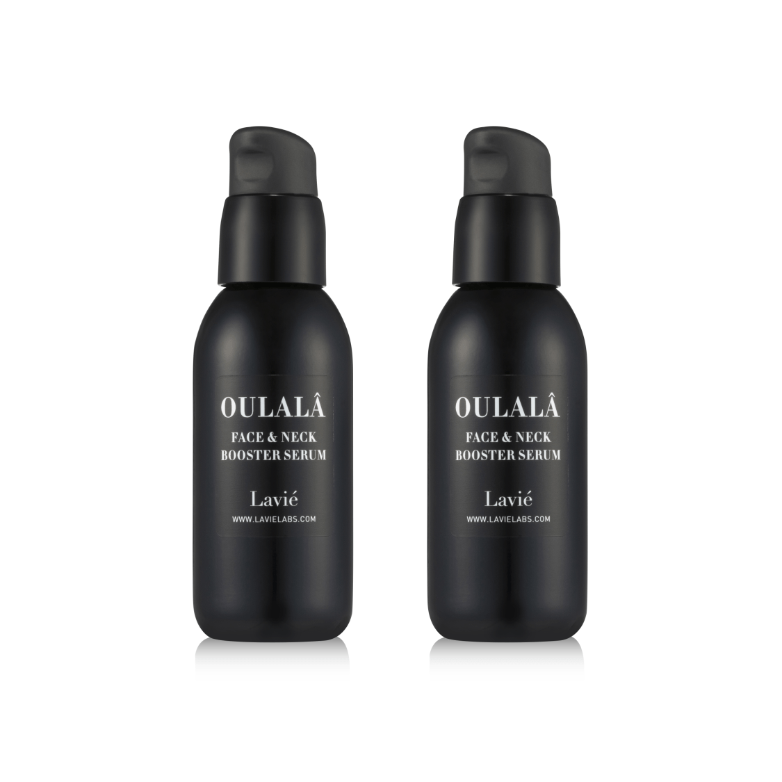 Oulala Face and Neck Booster Serum Black Bottle (Bundle)